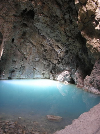 Сероводородное озеро в Пятигорске. Провал. Фото: Елена Любимова/The Epoch Times